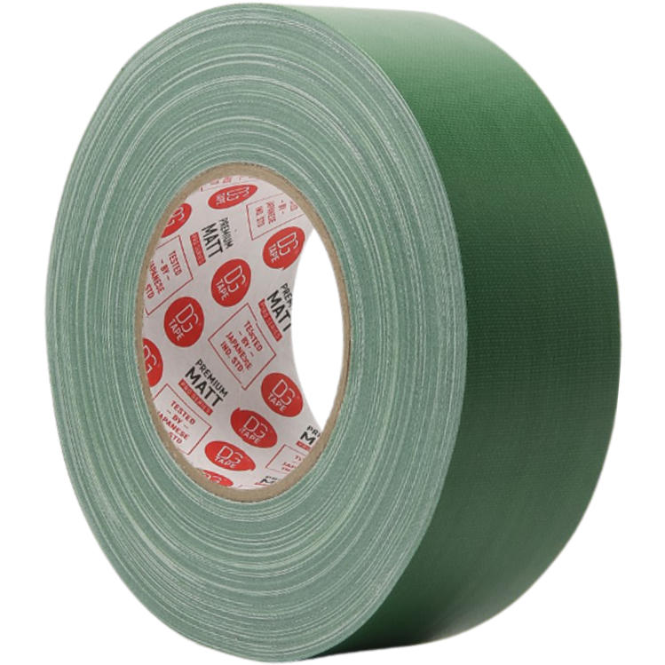 Gaffer tape матовый DG Tape @MATT 50 мм Зелёный 