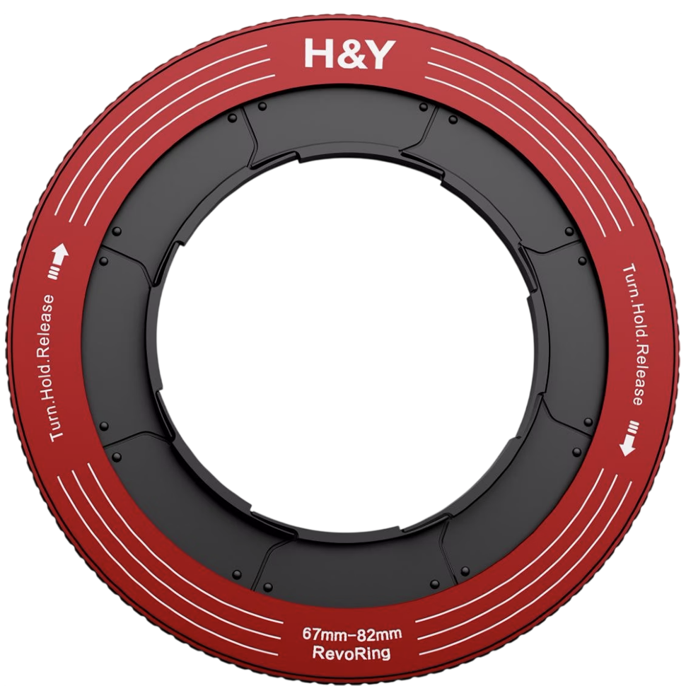Переходное кольцо H&amp;Y RevoRing Variable Adapter 67-82мм для 82мм Красное 