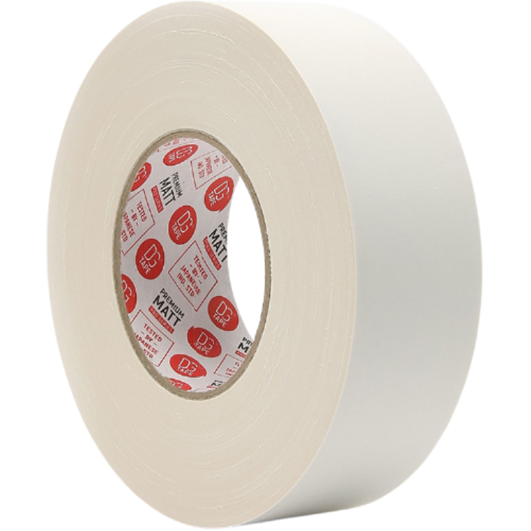 Gaffer tape матовый DG Tape @MATT 50 мм Белый 