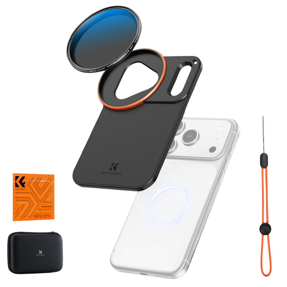 Держатель светофильтра K&amp;F Concept MagSafe ND2-32 для iPhone 17 Pro Max 
