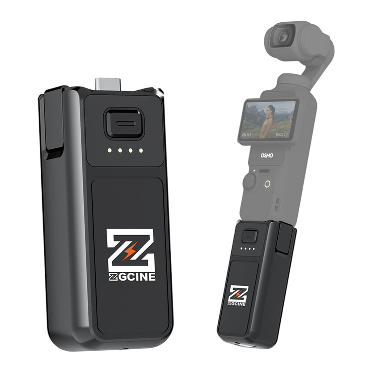 Аккумуляторная рукоятка ZGCine PK-H01S для DJI Osmo Pocket 3/4, Xtra Muse