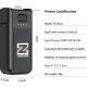 Аккумуляторная рукоятка ZGCine PK-H01S для DJI Osmo Pocket 3/4, Xtra Muse - Изображение 295554