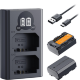 2 аккумулятора NP-FZ100 + зарядное устройство K&F Concept 2-slot LCD Charger - Изображение 276821