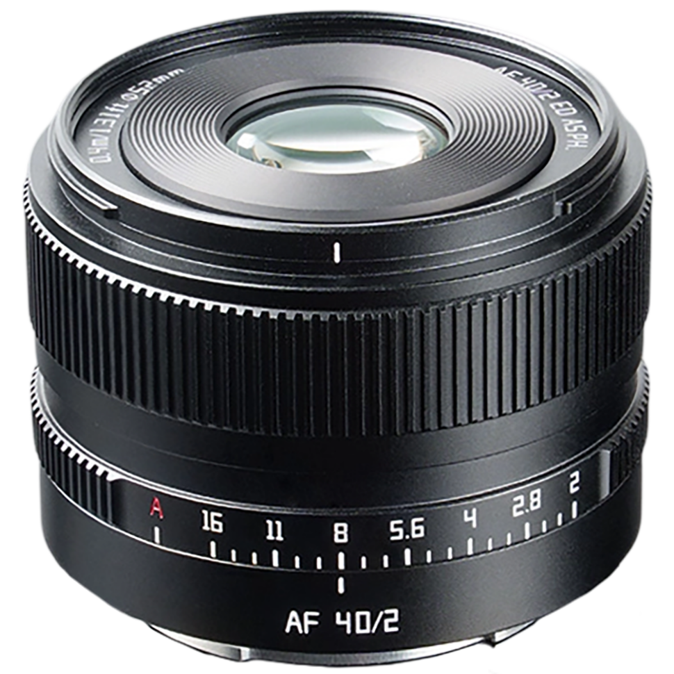 Объектив TTArtisan AF 40mm F2 FF E-mount Чёрный 