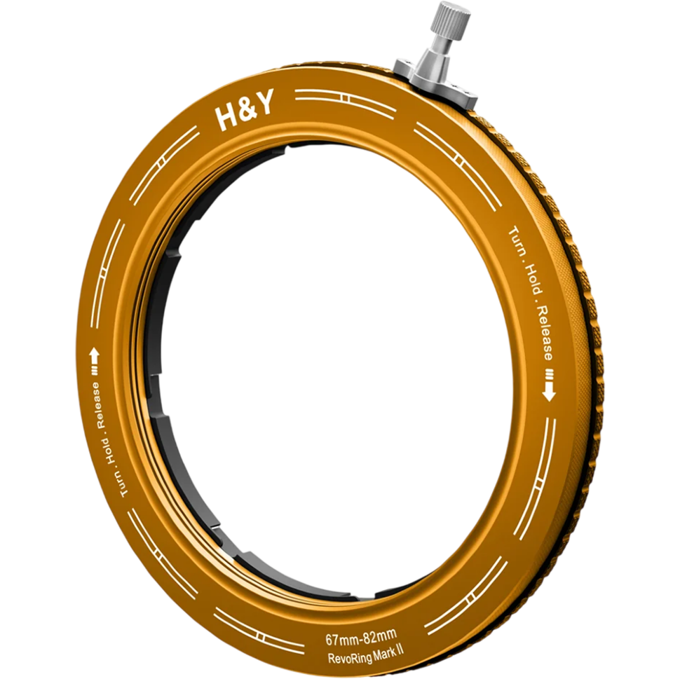 Переходное кольцо H&amp;Y REVORING Variable Adapter Mark II 67-82мм для 82мм Оранжевое 