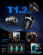 Комплект объективов Sirui Nightwalker 24/35/55mm T1.2 S35 L-mount Чёрный - Изображение 238441