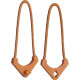 Пуллер-петля для молнии WANDRD WORRYLESS Zipper Puller Оранжевая (6 пар) - Изображение 278867