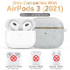 Чехол PQY Bling для Airpods 3 Серебро - Изображение 200572