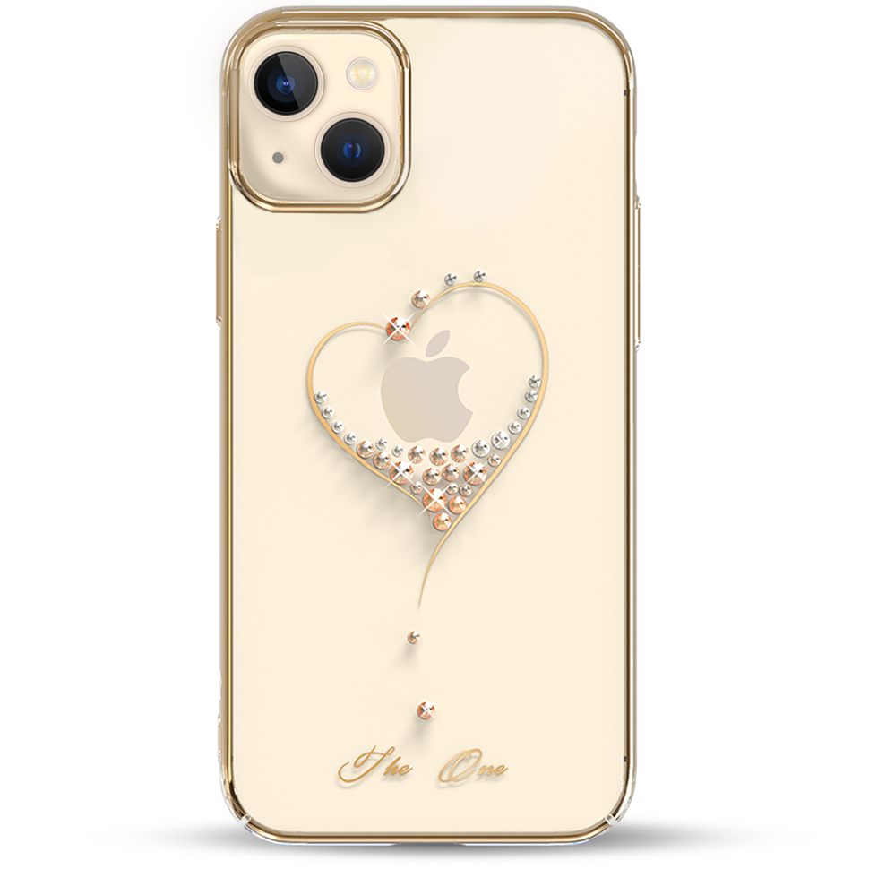 Чехол PQY Wish для iPhone 13 Золото 