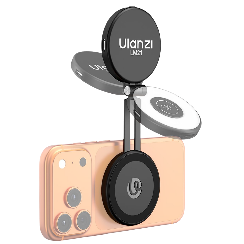 Осветитель Ulanzi LM21 MagSafe Чёрный preOrder=11.08.2026