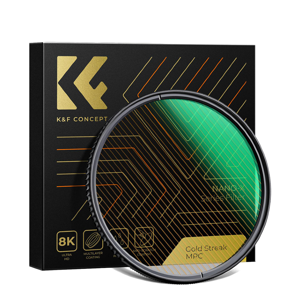 Светофильтр K&amp;F Concept Nano-X MRC Gold Streak 72мм 