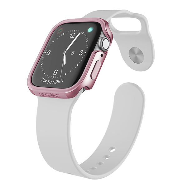 Чехол X-Doria Defense Edge для Apple Watch 44 мм Розовое золото 