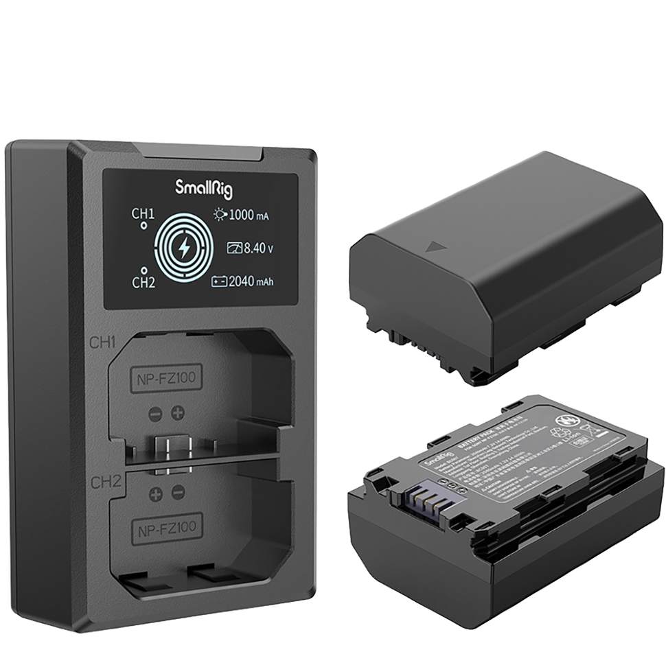 2 аккумулятора NP-FZ100 + зарядное устройство SmallRig 3824 preOrder=06.07.2026