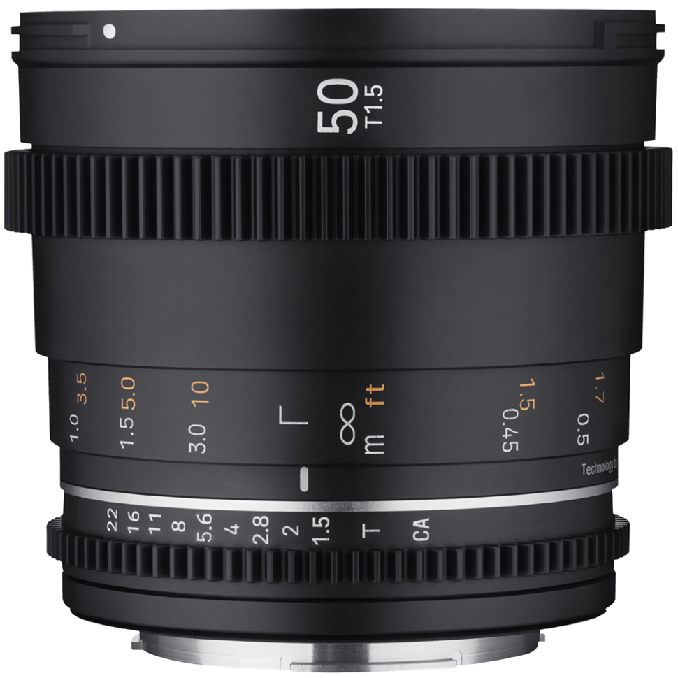 Объектив Samyang 50mm T1.5 VDSLR MK2 E-mount 