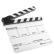 Кинохлопушка GreenBean Clapperboard 03 Белая - Изображение 134223