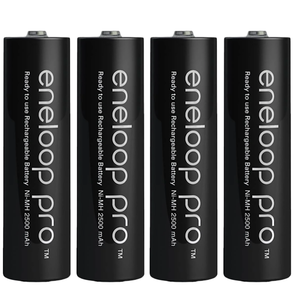 Аккумуляторные батарейки Panasonic Eneloop Pro AA 2500 4BP (4 шт) 