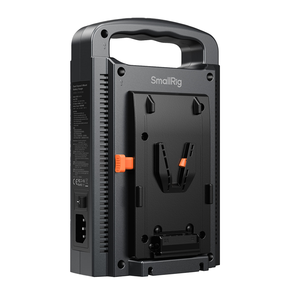 Зарядное устройство SmallRig 4578 Dual Channel V-Mount Battery Charger (Eu) preOrder=13.08.2026
