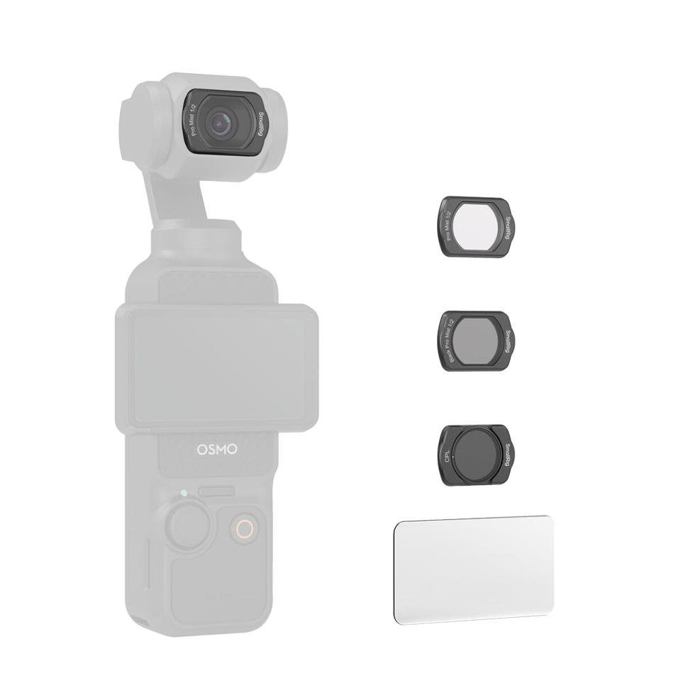 Комплект светофильтров SmallRig Black/White Diffusion/CPL для DJI Osmo Pocket 3 (3шт) preOrder=29.08.2026