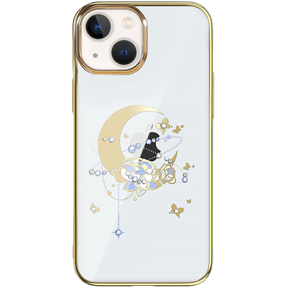 Чехол PQY Moon для iPhone 13 Flower 