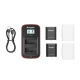 2 аккумулятора GoPro 13 + зарядное устройство KingMa Dual Battery Charger - Изображение 277138
