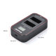 2 аккумулятора GoPro 13 + зарядное устройство KingMa Dual Battery Charger - Изображение 277147