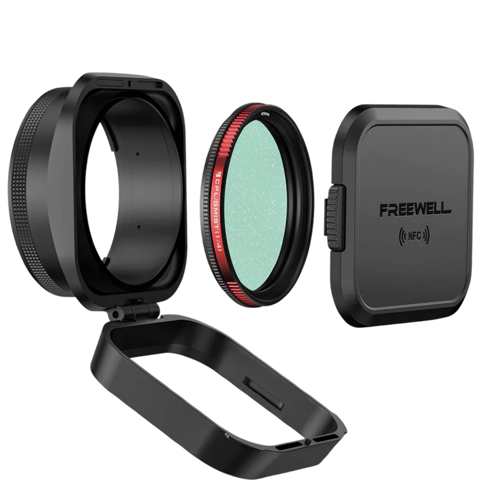 Бленда + светофильтр Freewell Real Lens Hood CPL/GMIST 1/4 для Ricoh GR IIIx 