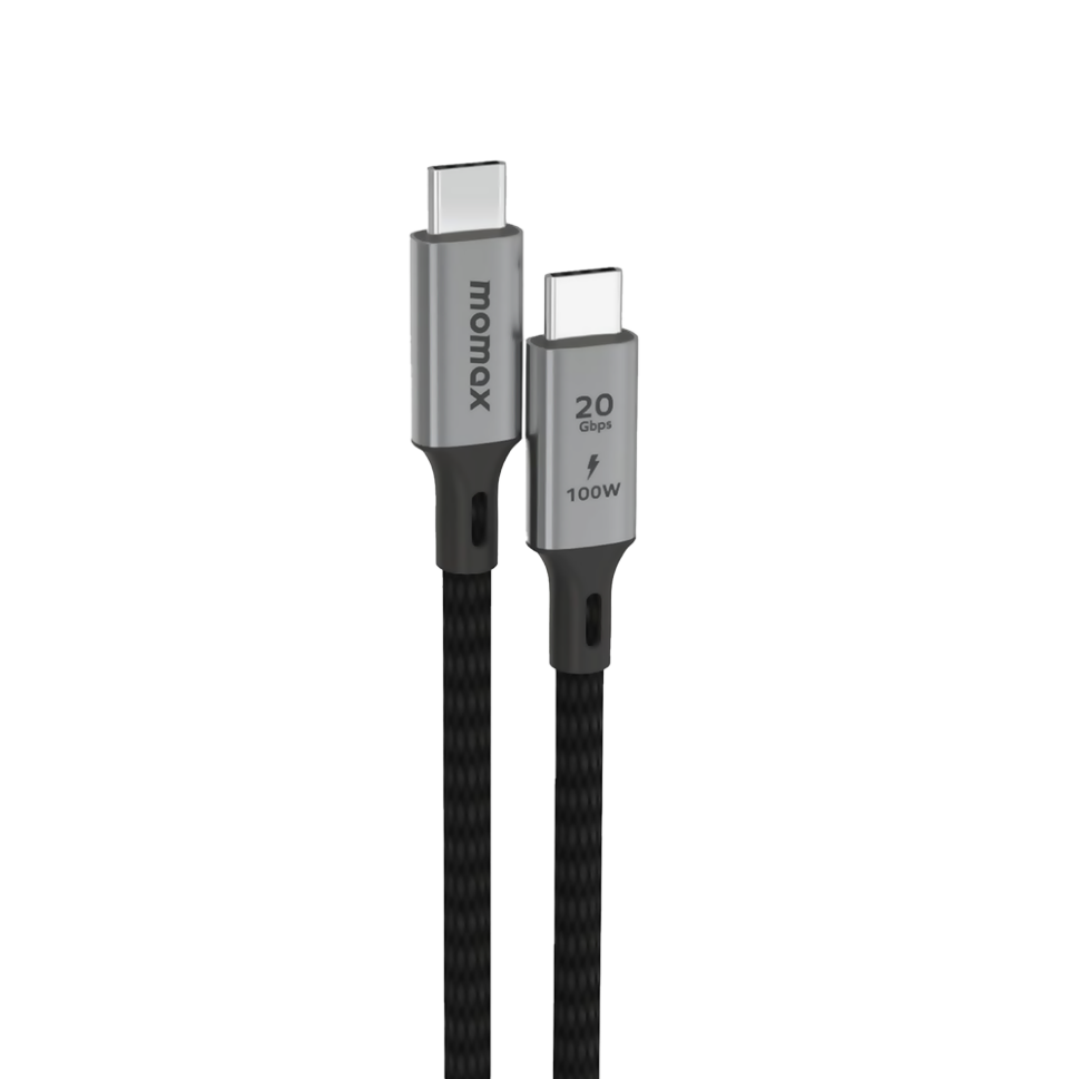 Кабель Momax Elite Type-C 100W 20Gbps 4K60 1м 