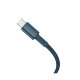 Кабель Baseus High Density Braided Type-C 100W 1м Синий - Изображение 147682