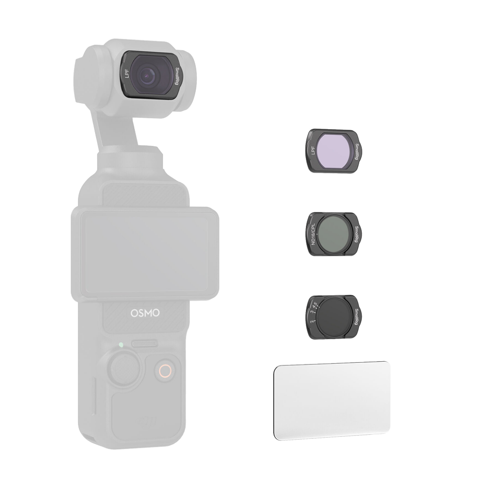 Комплект светофильтров SmallRig VND/ND/CPL/LPF для DJI Osmo Pocket 3 (3шт) preOrder=29.08.2026