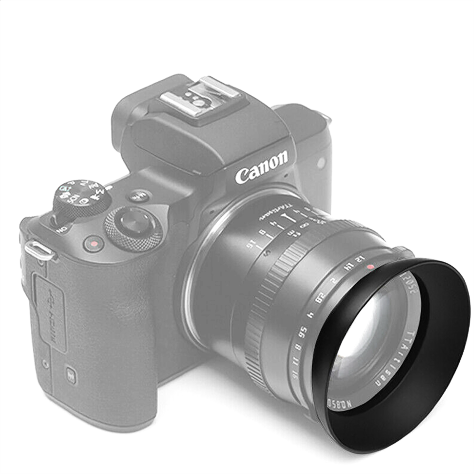 Бленда TTArtisan 52mm Lens Hood Чёрная 