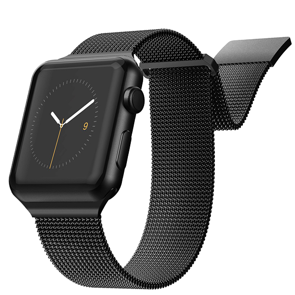Ремешок X-Doria New Mesh для Apple Watch 42/44 мм Чёрный 