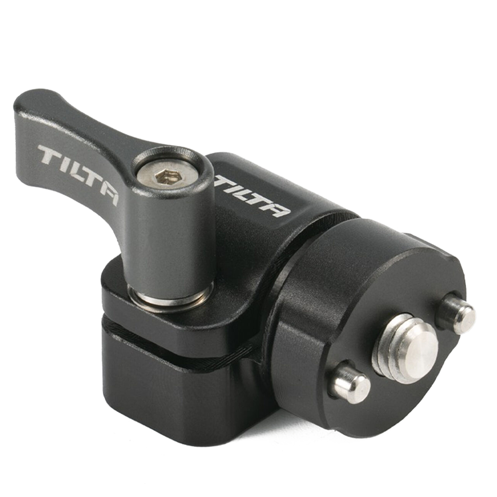 Крепление Tilta для направляющей 15мм - 1/4" (Front Mounted) Чёрное 