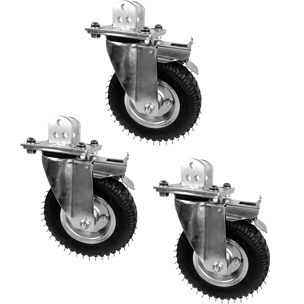 Комплект колес KUPO KC-215A 8" (3шт) 