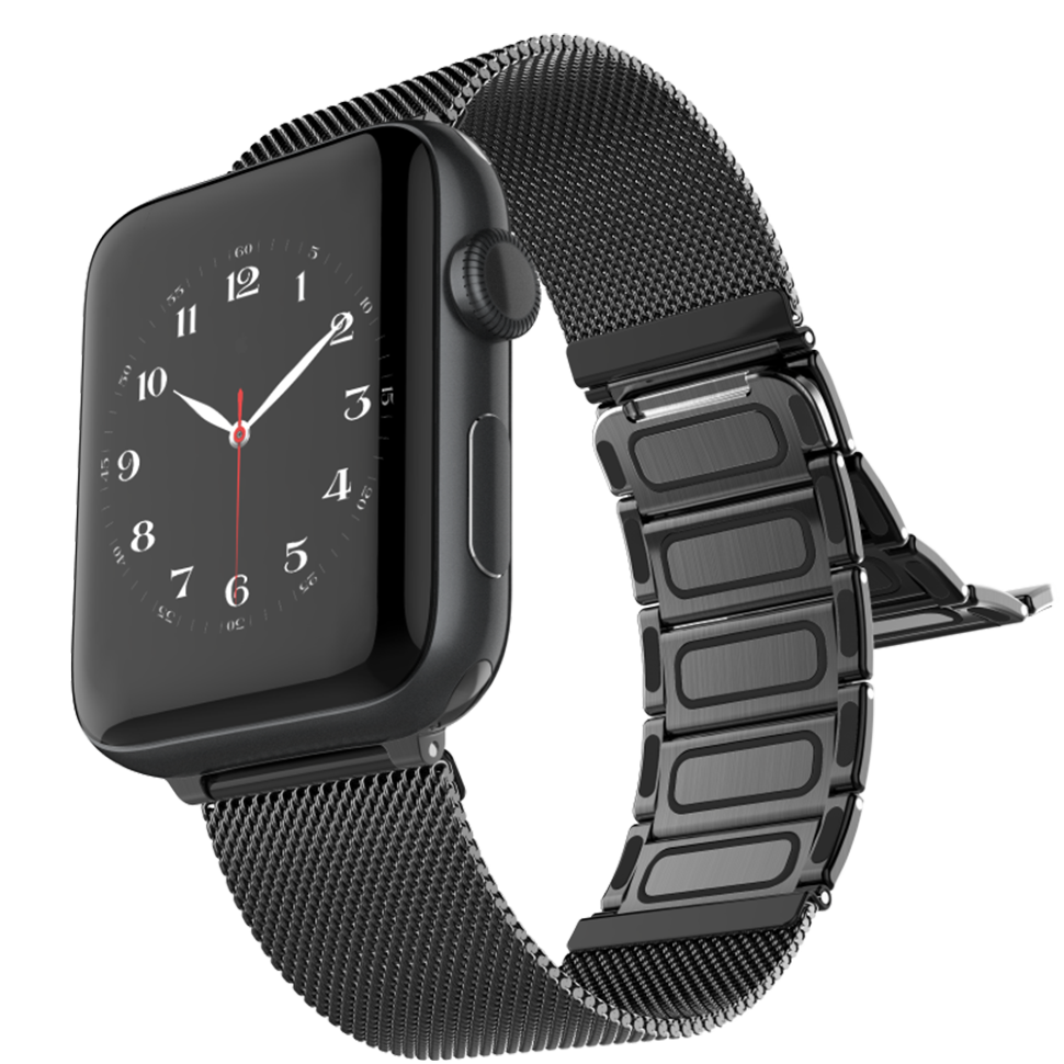 Браслет Raptic Classic Plus для Apple Watch 38/40мм Чёрный  