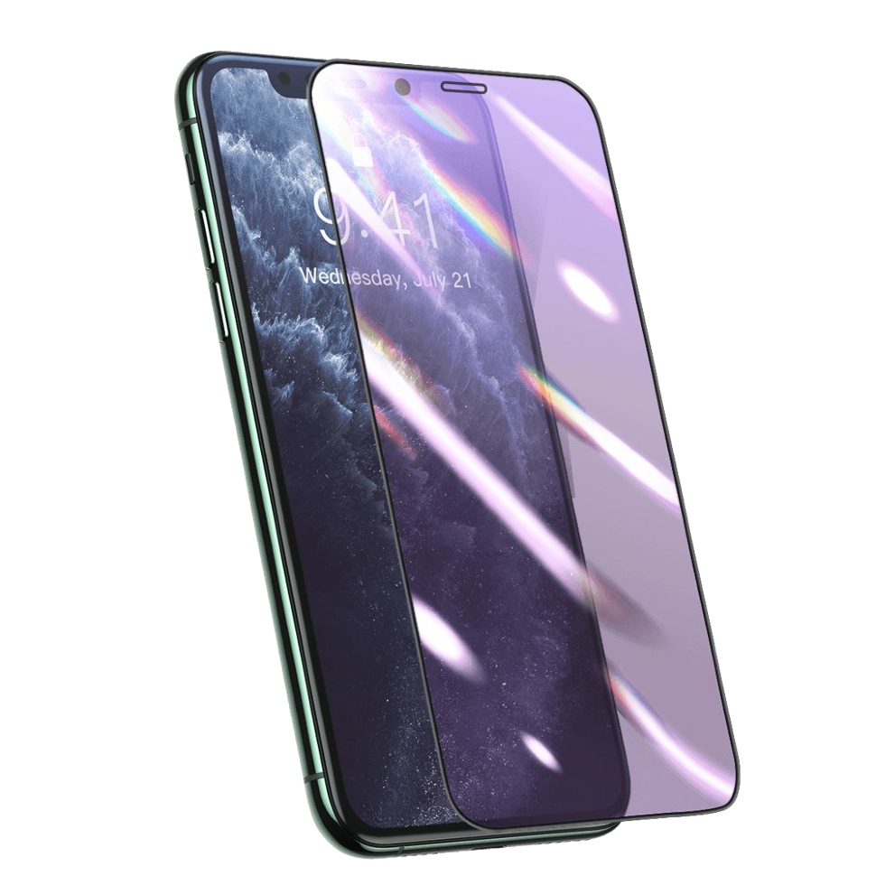 Пленка Baseus 0.25mm Full-screen с защитой зрения для iPhone XS Max/11 Pro Max Чёрная 