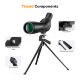 Монокуляр K&F Concept Spotting Scope 20-60x60 - Изображение 250450