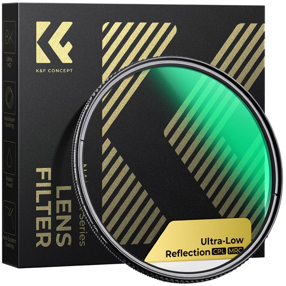 Светофильтр K&amp;F Concept Nano-X CPL MRC Ultra-Low Reflection 82мм preOrder=07.09.2026