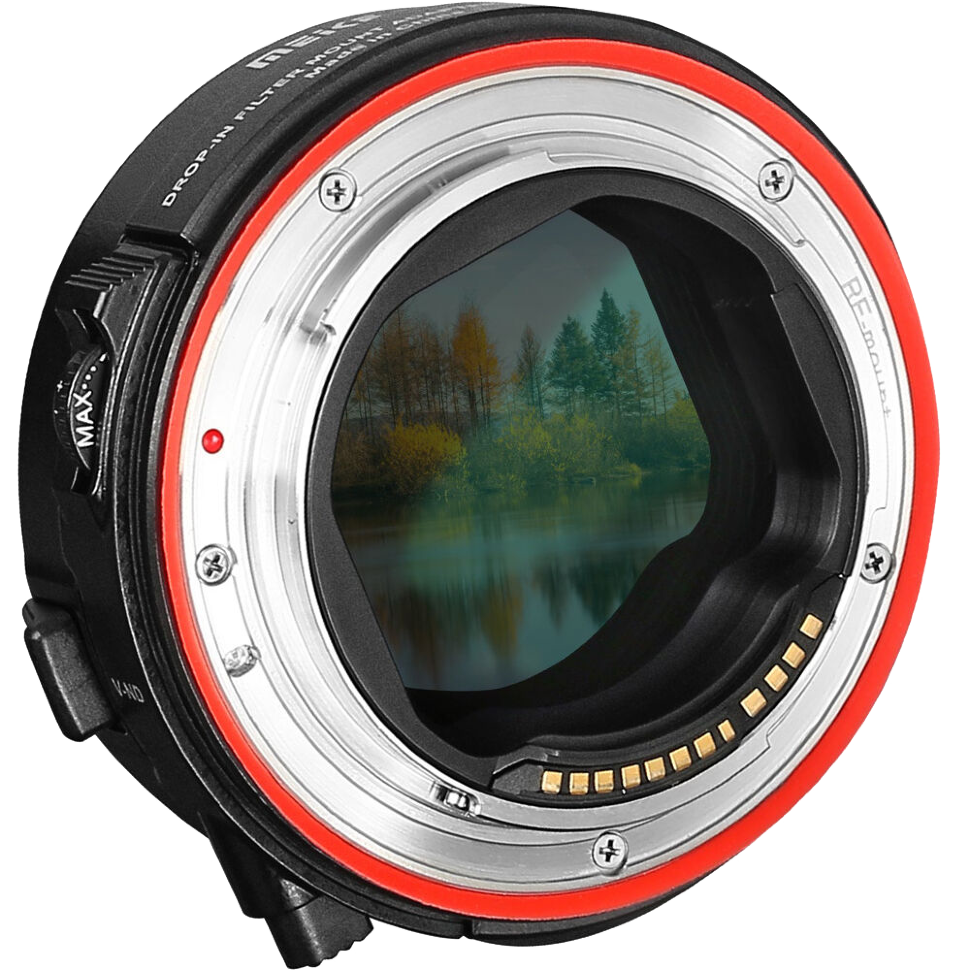 Адаптер Meike MK-EFTR-C для установки объектива EF/EF-S на байонет EOS-R (+VND) preOrder=18.09.2026
