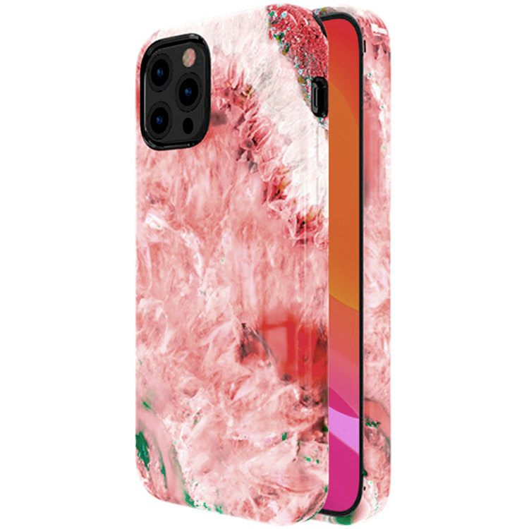 Чехол PQY Agate для iPhone 12 Pro Max Красный 