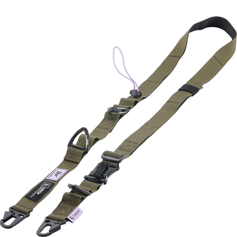 Ремень наплечный Tilta Fe Multi-Functional Shoulder Strap Зелёный/Фиолетовый 