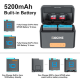 2 аккумулятора GoPro 901 + зарядный кейс ZGCine PS-G10 MINI Kit 2 - Изображение 280350