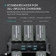 6 аккумуляторов NP-F970 + зарядное устройство Tilta Foldable Charging Station 6 channel - Изображение 299072