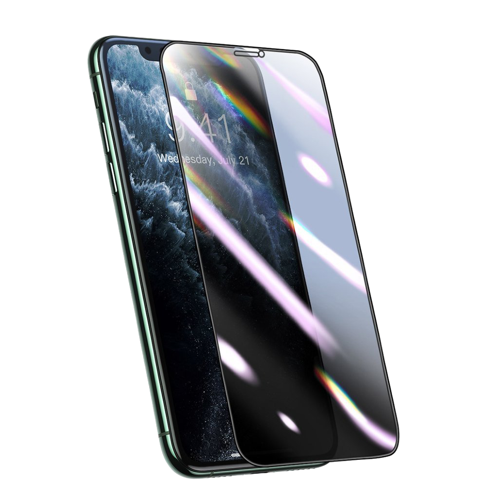 Плёнка Baseus 0.25mm Curved Privacy для iPhone XS Max/11 Pro Max Чёрная 