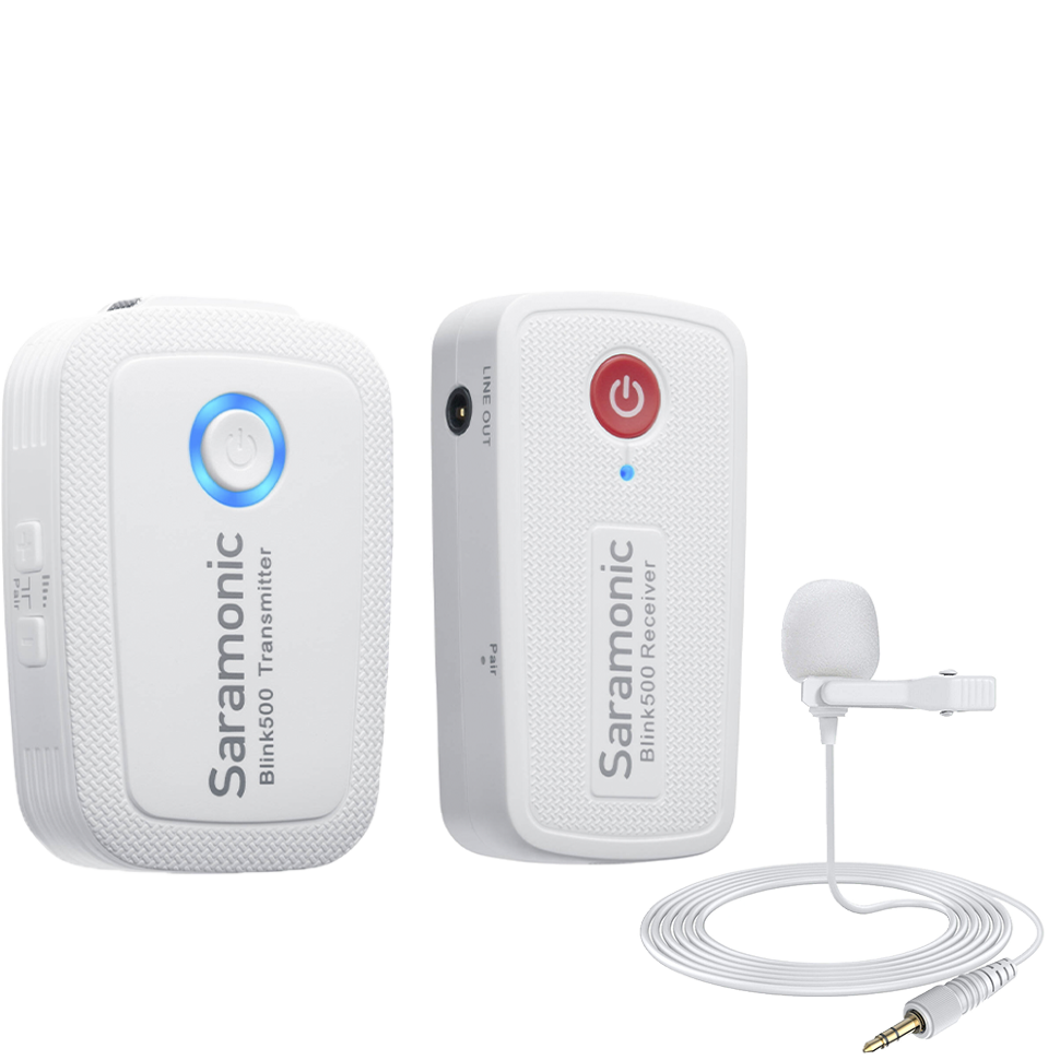 Радиосистема Saramonic Blink500 B1 (RX + TX) Белая 