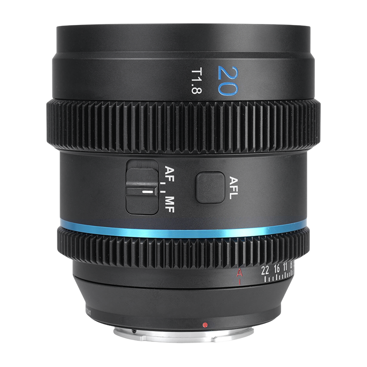 Объектив Sirui 20mm T1.8 1.33x S35 AF Anamorphic X-mount (Blue Flare)
