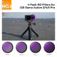 Комплект светофильтров K&F Concept Nano-X Push-in ND для DJI Osmo Action 3/4/5 Pro (4 шт) - Изображение 287384