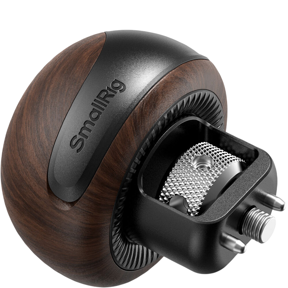 Боковая рукоятка SmallRig 5926 mini Wooden 1/4" 
