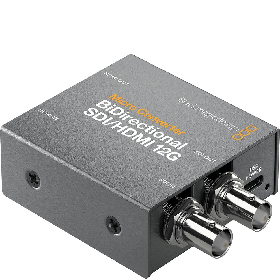 Микро конвертер Blackmagic Micro Converter BiDirectional SDI - HDMI 12G wPSU 