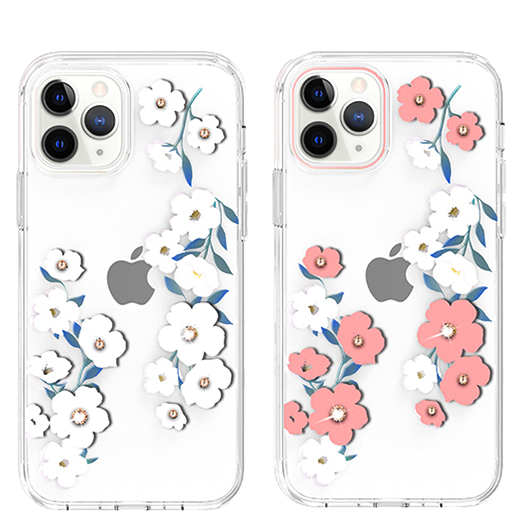 Чехол PQY Apricot для iPhone 12 Pro Max Белый 