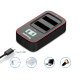 Зарядное устройство KingMa Dual Battery Charger для DB-120 - Изображение 289197